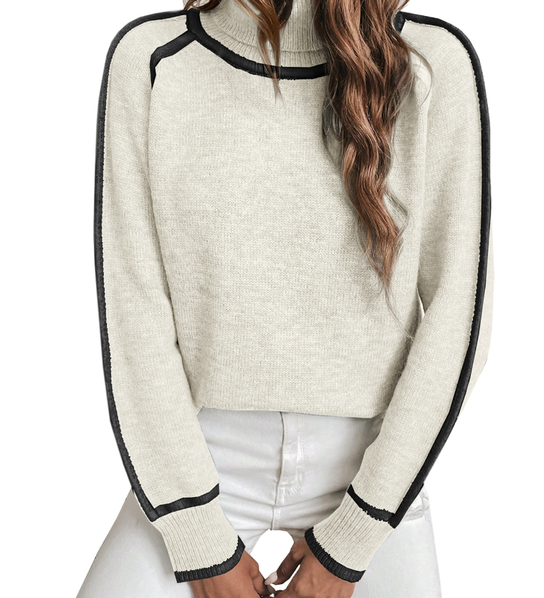 ELLE™ – VARM RULLEKRAVE-SWEATER