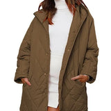 CORVAYA™ – OVERSIZE VINTERJAKKE MED HÆTTE