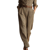 LORENA™ – ELEGANT TERNET BUKSEDRAGT MED KLASSISK SNIT