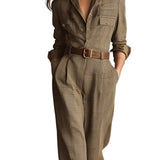 LORENA™ – ELEGANT TERNET BUKSEDRAGT MED KLASSISK SNIT