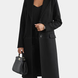 CARLOTA™ – ELEGANT LANG FRACHTMANTEL MED LØS PASFORM