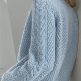 DWINA™ – STRIKKET CARDIGAN MED KNAPPER