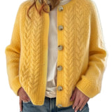 DWINA™ – STRIKKET CARDIGAN MED KNAPPER