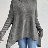 ISLA™ – OVERSIZE RULLEKRAVE-SWEATER