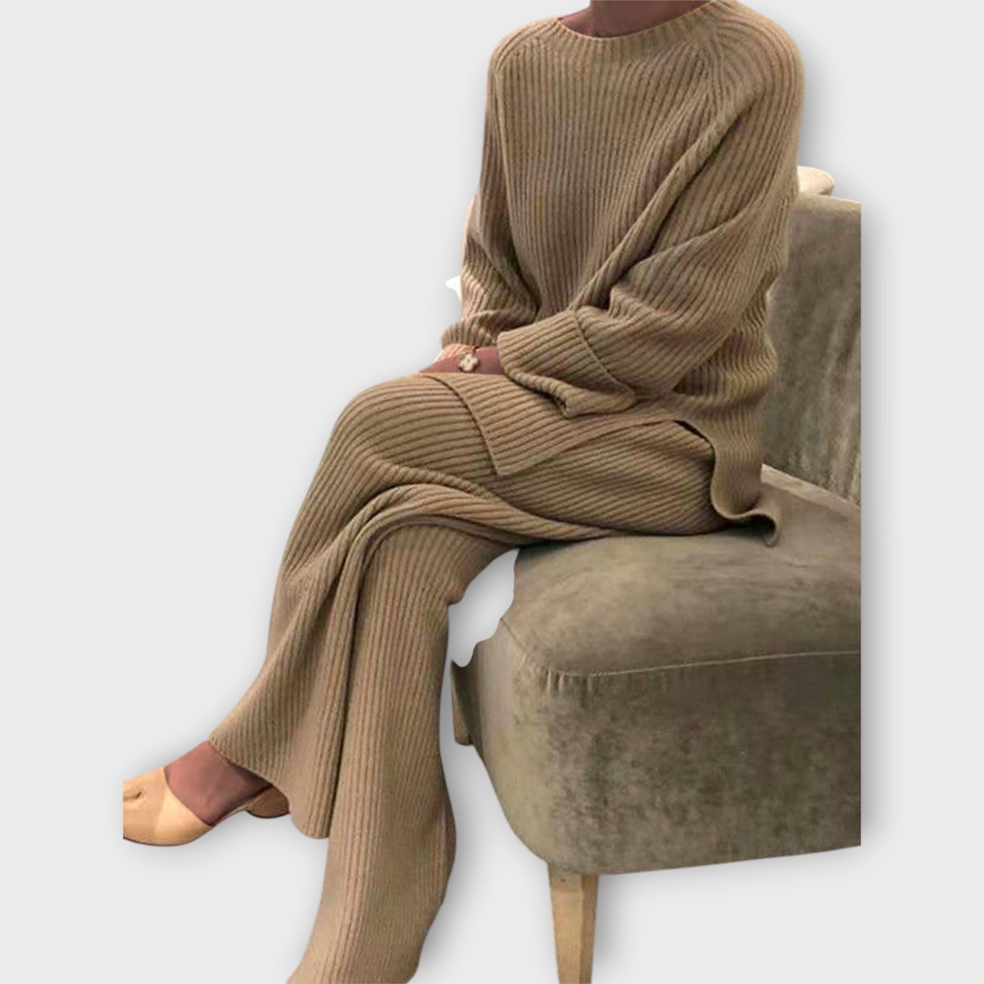 MAREN™ – STRIKKET SÆT MED LØS PASFORM