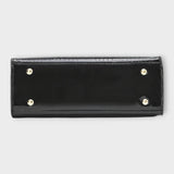 GIANNA™ – HÅNDTASKE MED BLANK KROKO-PRÆG