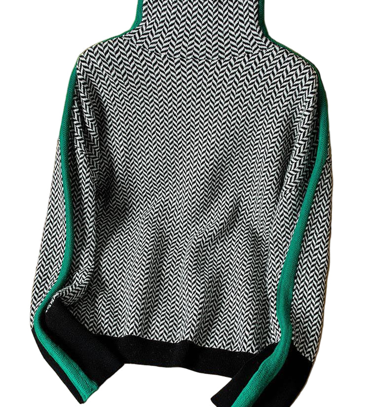 VALERIE™ – RULLEKRAVESWEATER MED STIL OG VARME