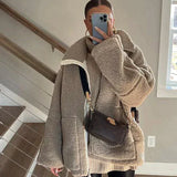 ROSE™ – DAMER JAKKE I OVERSIZE TEDDY MED LYNÅS