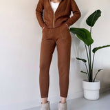 ANIA™ – CASUAL JACQUARD TO-DELT SÆT MED TWIST