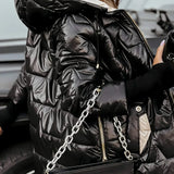 NOLWEN™ – ELEGANT VINTERJAKKE MED HÆTTE OG POLSTRING