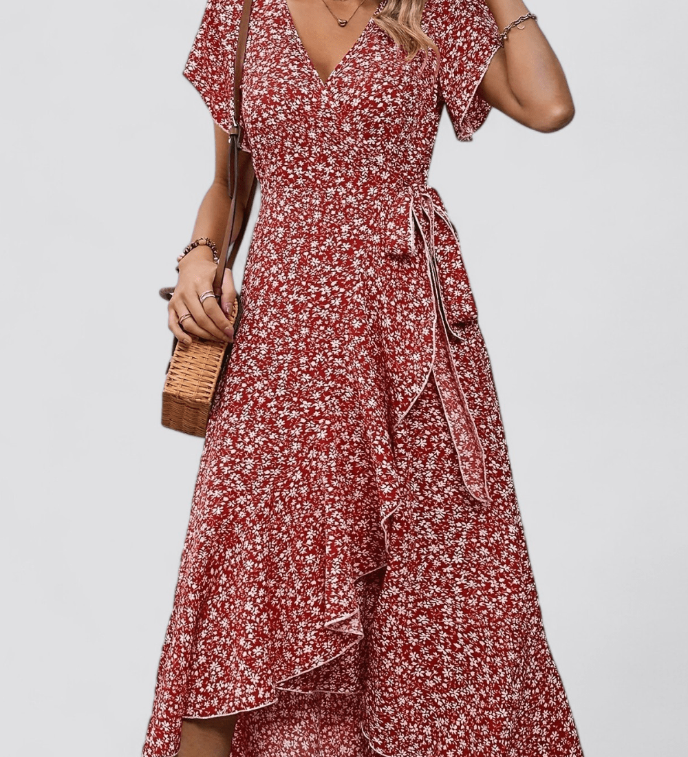 ISABELLE™ – FARVERIG SOMMERKJOLE MED LET OG LEGENDE UDTRYK