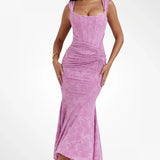 LILLY™ – LANG KORSETKJOLE MED ELEGANT PASFORM