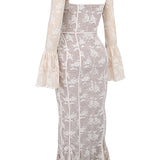 ALLEGRA™ – LANG BLONDEKJOLE MED ROMANTISK ELEGANCE