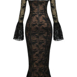 ALLEGRA™ – LANG BLONDEKJOLE MED ROMANTISK ELEGANCE