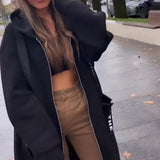 ÉLAN™ – LANG DAME HOODIE